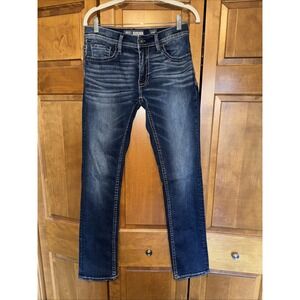 BKE Jeans Mens Size 29R Mason Taper Blue Denim